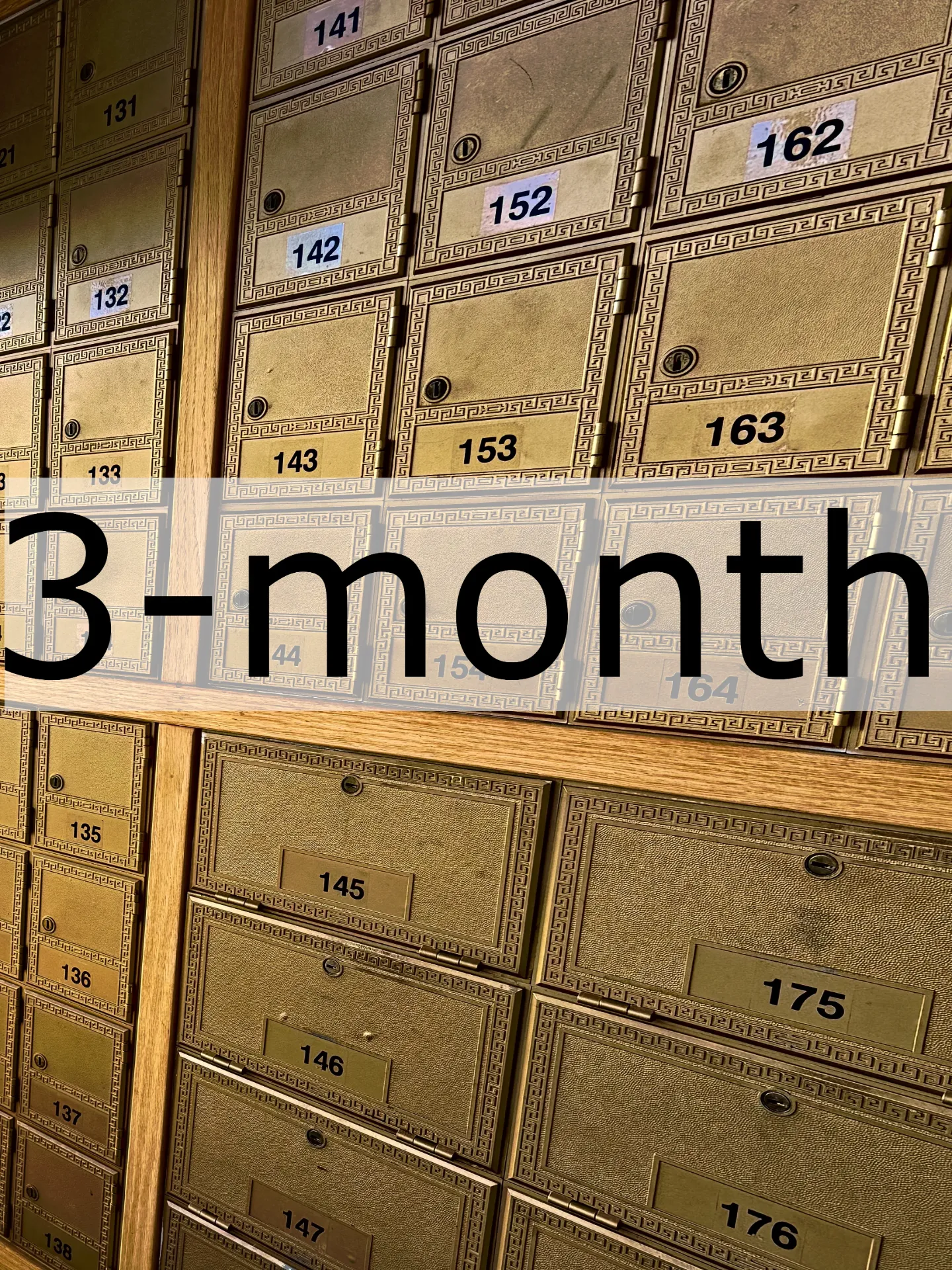 3-month Mailbox Rental (no auto-renewal) (Small)
